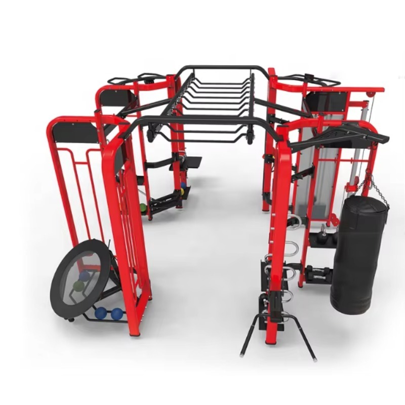 Crossfit Full Gear - แร็คครอสฟิตอเนกประสงค์แบบครบวงจร - อุปกรณ์ฝึกซ้อมอเนกประสงค์สำหรับการออกกำลังกายทั่วร่างกาย เหมาะสำหรับใช้ในบ้าน
