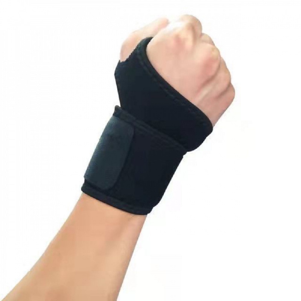 Wrist Wrap Support - สายรัดข้อมือปรับได้ เหมาะสำหรับผู้หญิงและผู้ชาย สายรัดพยุงมือ สายรัดข้อมือสำหรับโรคอุโมงค์ข้อมือ เหมาะสำหรับออกกำลังกาย ใช้ได้ทั้งมือขวาและมือซ้าย