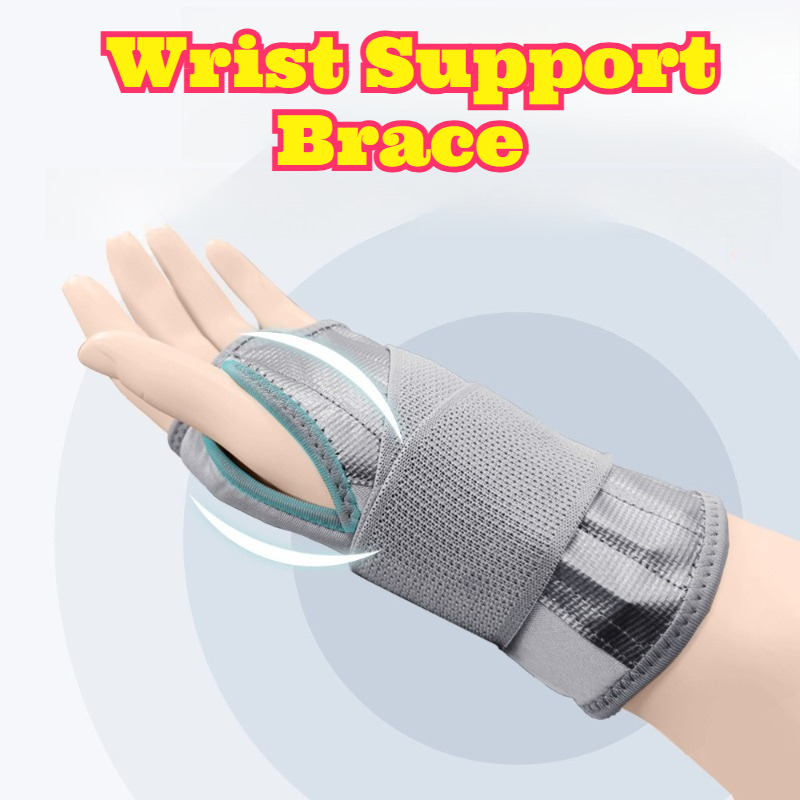 Wrist Wrap Support - อุปกรณ์พยุงข้อมือ ที่รัดข้อมือ ป้องกันข้อต่อ ปลอกรัดข้อมือ ระบายอากาศได้ ปรับได้