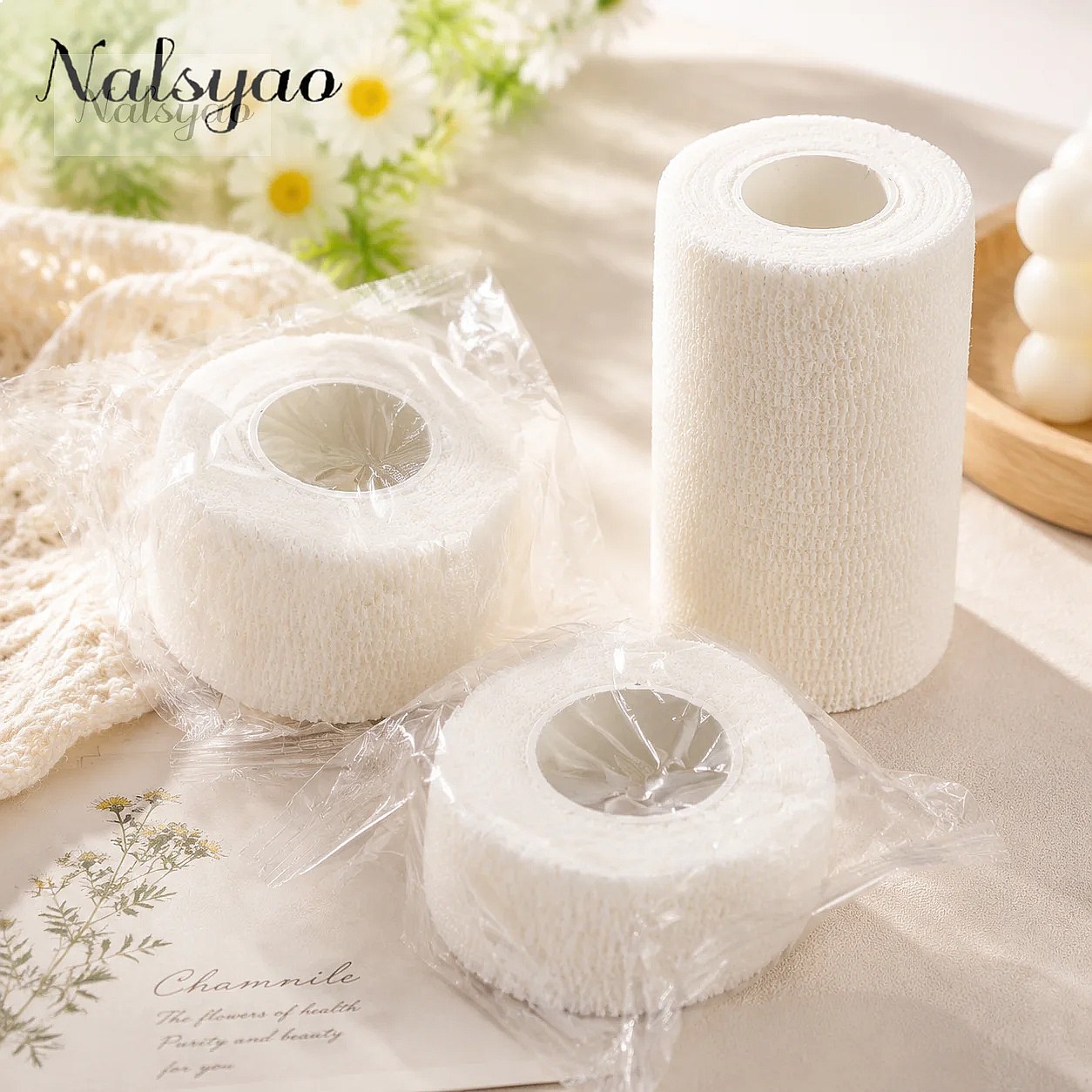 ผ้าพันแผลยืดหยุ่นแบบมีกาวในตัว - Wrist Wrap Support บทวิจารณ์และราคา