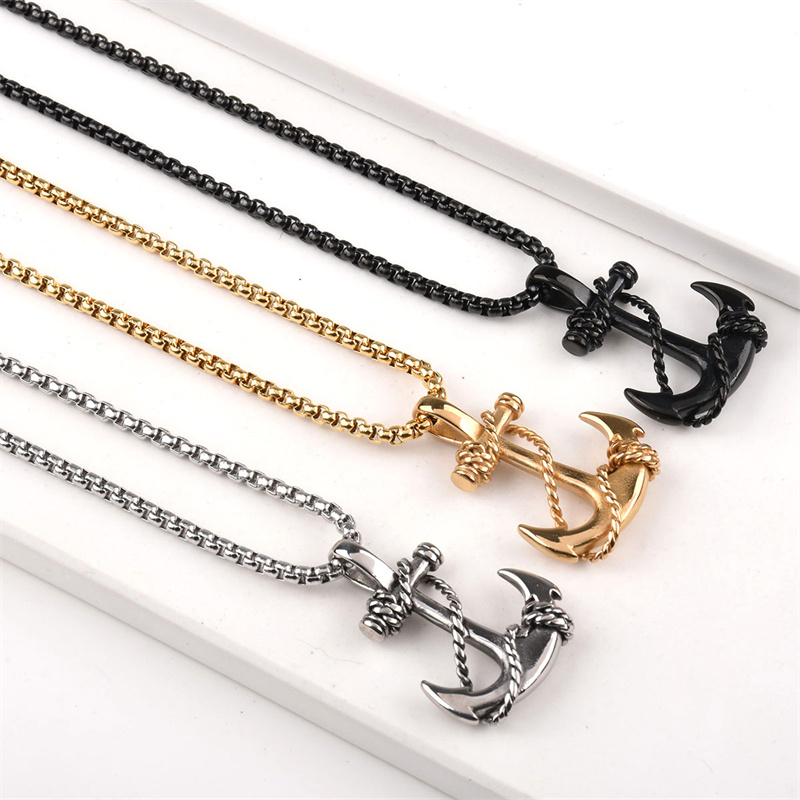 สร้อยคอจี้รูปสมอเรือสุดเท่สำหร - Battle Rope Anchor บทวิจารณ์และราคา
