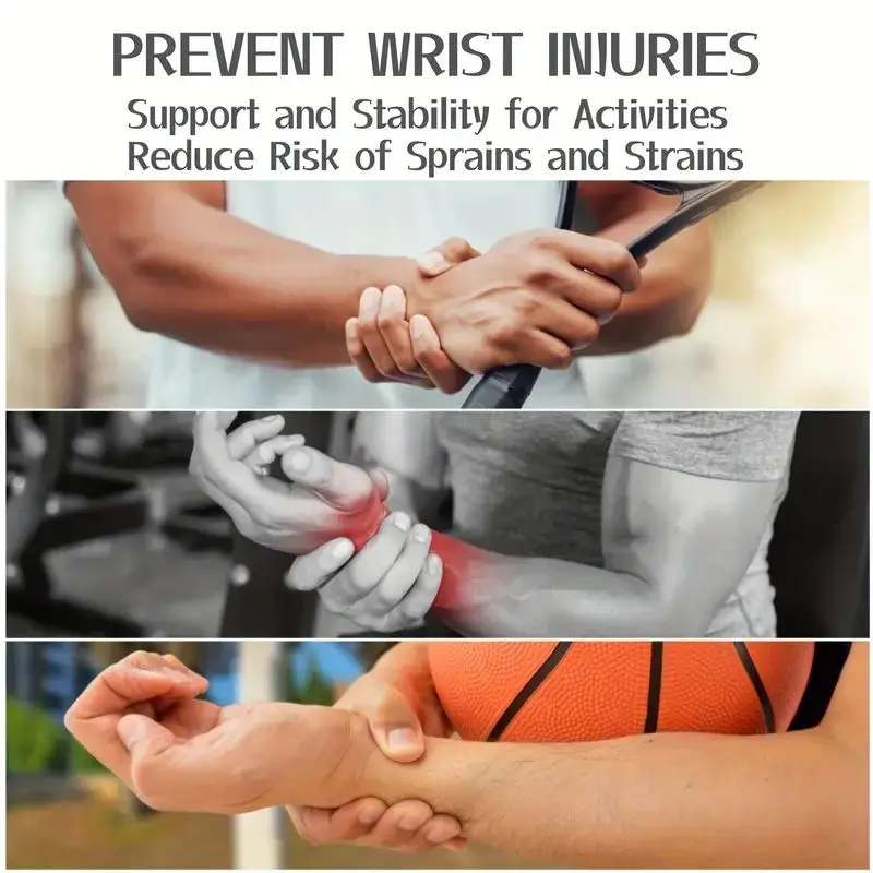 สายรัดข้อมือแบบปรับได้เหมาะสํา - Wrist Wrap Support บทวิจารณ์และราคา
