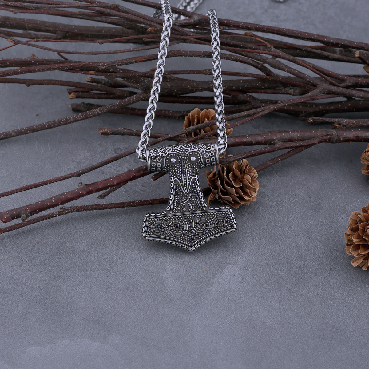 Nordic ไวกิ้ง Thor ค้อน Mjolni - Battle Rope Anchor บทวิจารณ์และราคา