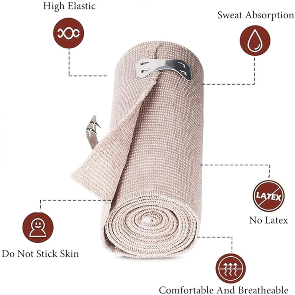 ผ้าพันแผลยืดหยุ่นแบบม้วน 4 ม้ว - Wrist Wrap Support บทวิจารณ์และราคา