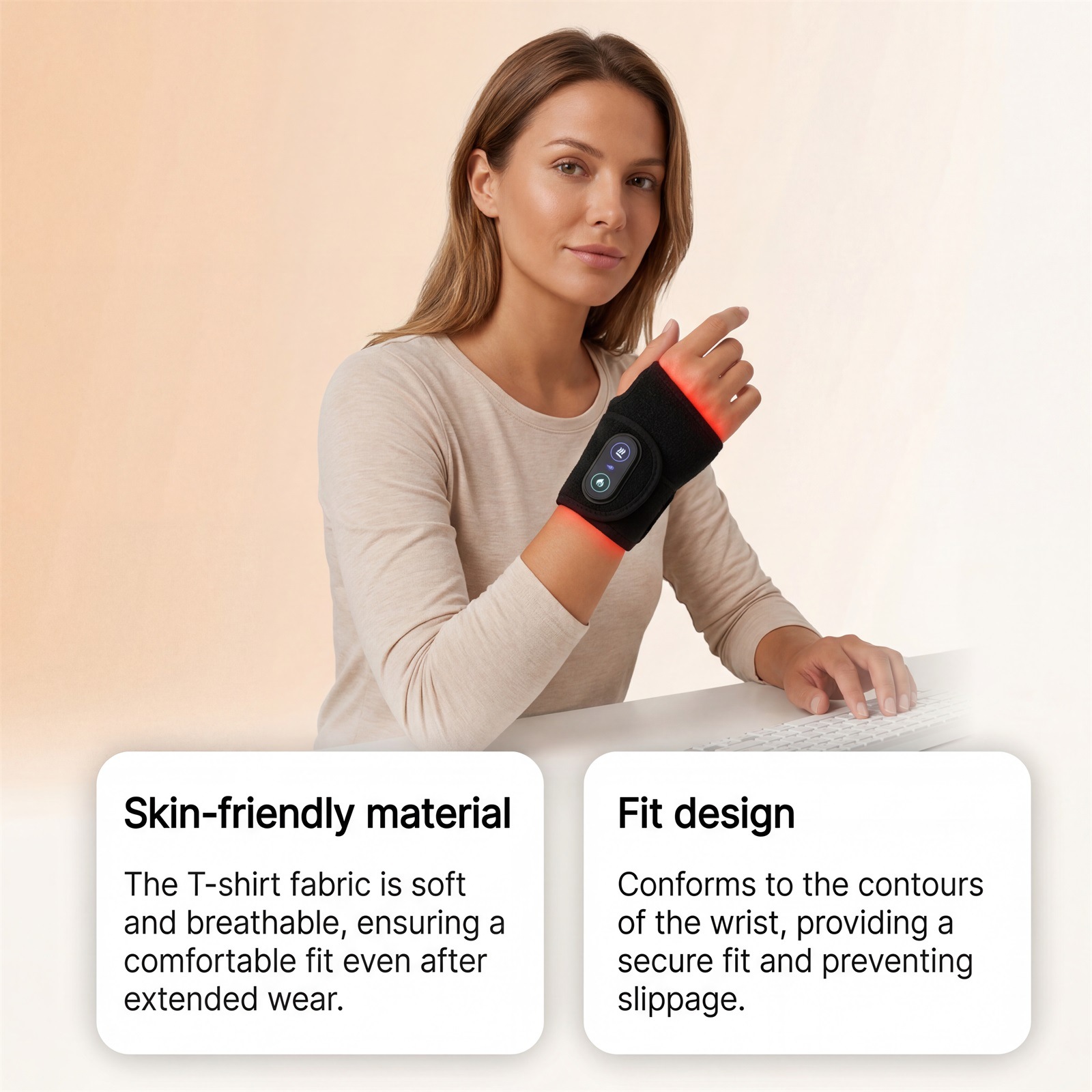 สายรัดข้อมือพร้อมระบบรองรับข้อ - Wrist Wrap Support บทวิจารณ์และราคา