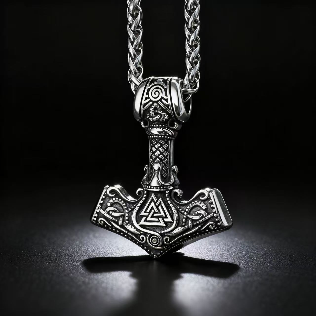 316L สแตนเลสสตีล จี้รูนไวกิ้งส - Battle Rope Anchor บทวิจารณ์และราคา